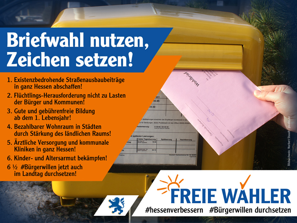 briefwahl banner